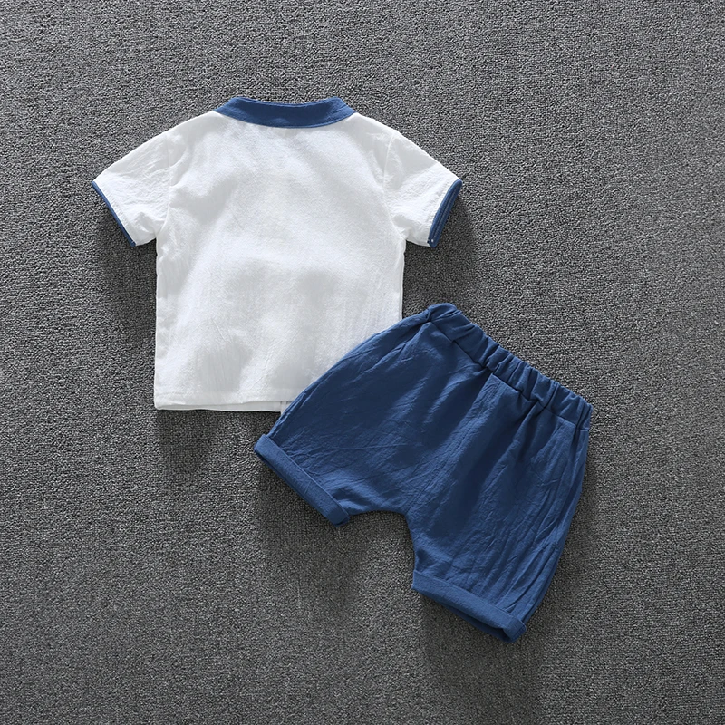 Boys dinastia china hanfu baby cotton linen wholesale children 2pcs outfit retro vintage chinese modern style clothing | Детская одежда
