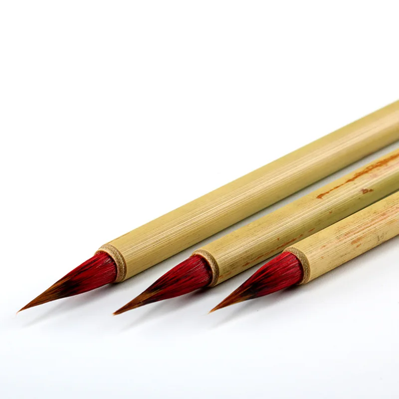 Кисть для китайской каллиграфии чистые волосы Weasel кисть копирования Писаний