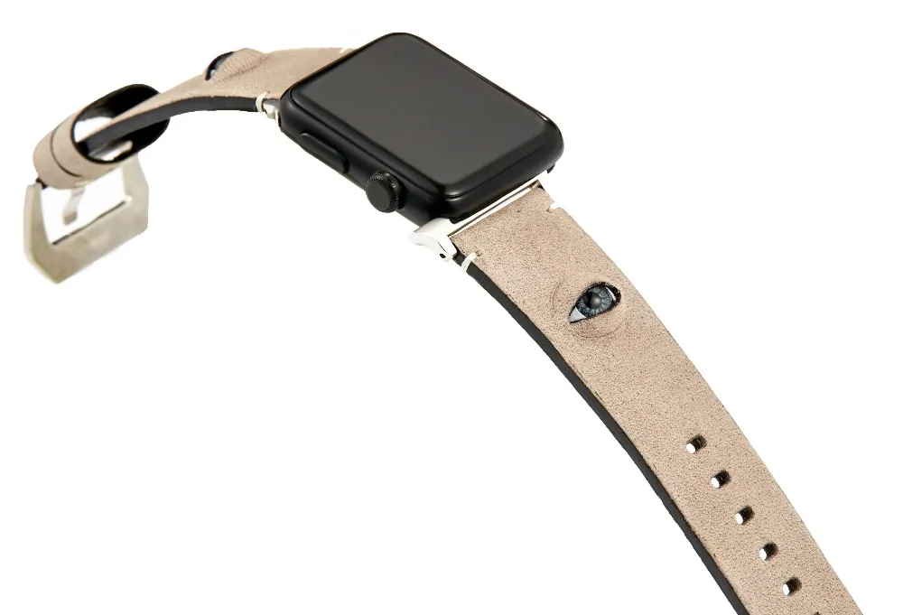 

3D eye Luxury leather loop for apple watch Band 42mm 38mm for iwatch strap 3 2 1 replacement official whole sale price hot sale