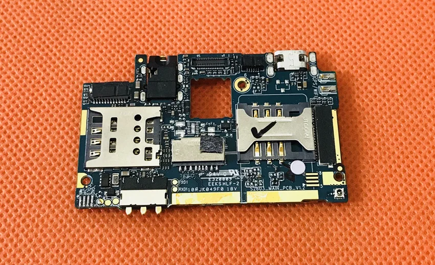 Б/у оригинальная материнская плата 1 Гб + 8 для Doogee X3 MTK6580 четырехъядерный