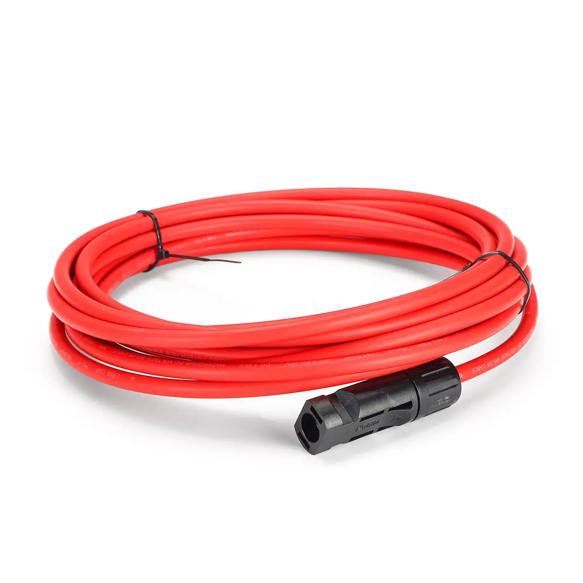4 мм 12 AWG KINCO 1 пара удлинитель для панели солнечных батарей кабель медный провод черный и красный с MC4 разъем Солнечный PV кабель