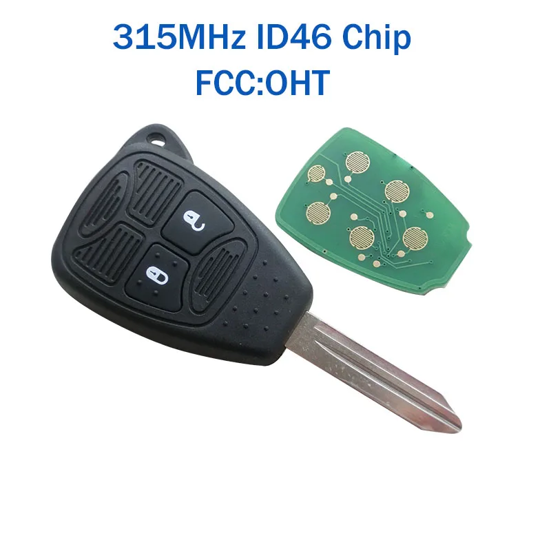 1 шт. новинка Сменный Чехол для ключа с 2 кнопками дистанционного управления чехол