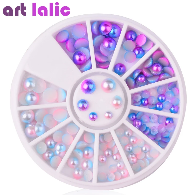 Жемчужные с плоской задней поверхностью магический дизайн градиентные Symphony