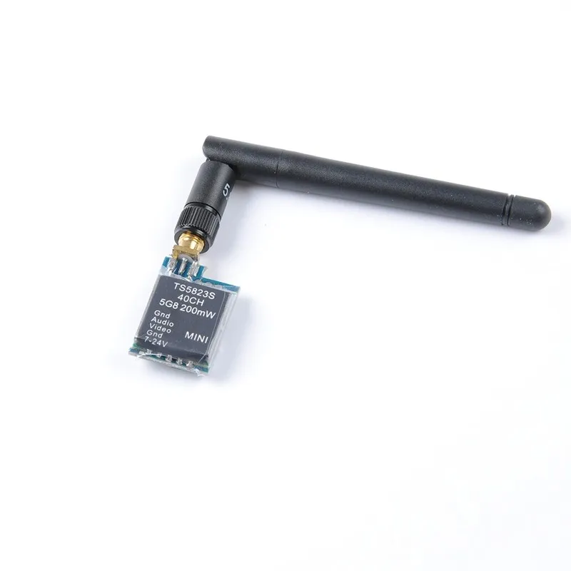 TS5823S 5.8G 200mW Image Transmission 40CH Wireless Telemetry Audio Vidio A/V Transmitter Tx for FPV Multicopter Drone | Игрушки и хобби