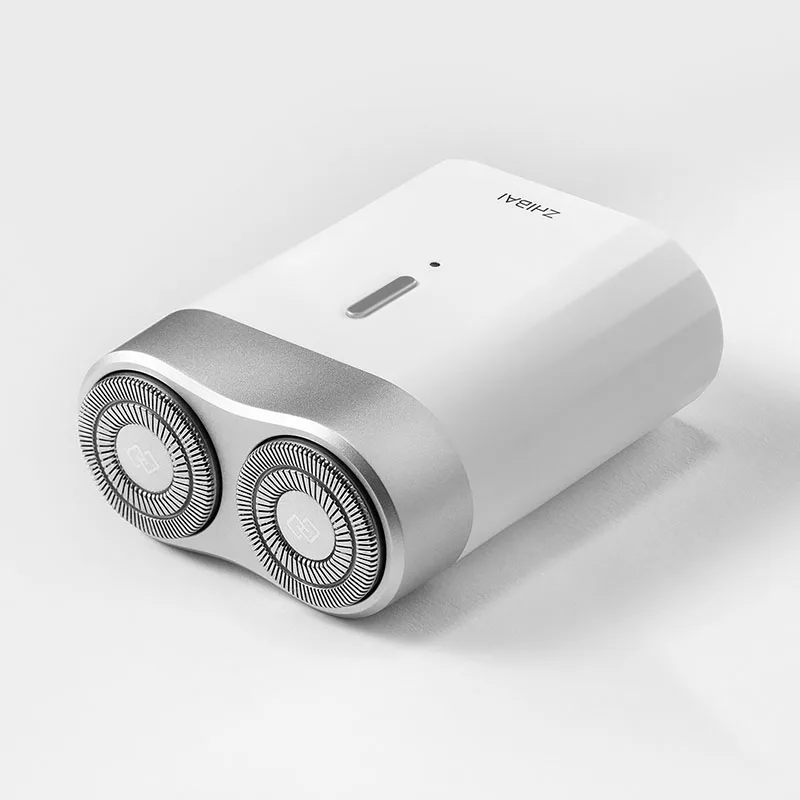 Черный, белый Xiaomi zhibay Мужская электрическая бритва влажное/сухое бритье IPX7 Водонепроницаемая перезаряжаемая мини-бритва для тела из японской стали немецкий Tec Moto