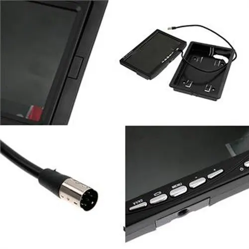 7&quot inch TFT LCD Color Car Rear view Monitor For DVD VCR Camera + Remote Control | Автомобили и мотоциклы