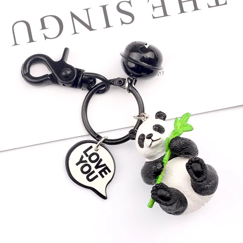 2019 хит Bluelans Милая мультяшная подвеска панды брелок сумка подвесной с кольцом