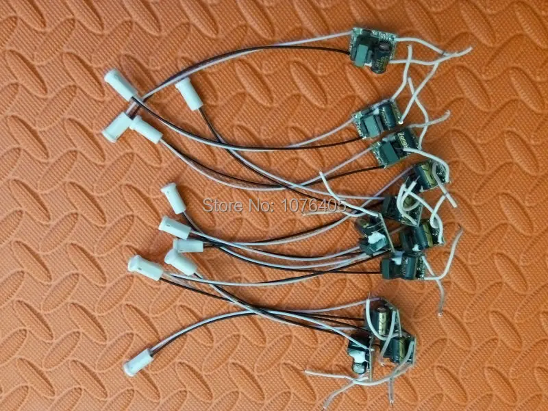 10 шт. DIY Мини светодиодный блок питания с G4 гнездами адаптеры драйвер от 180 до 240 В