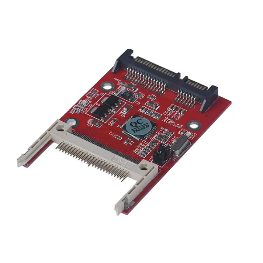 Levert Dropship Del 1PC CF Compact Flash Type I/II To 2 5 Inch SATA Serial Adapter Mar09|cf compact flash|compact flash adaptercf adapter |