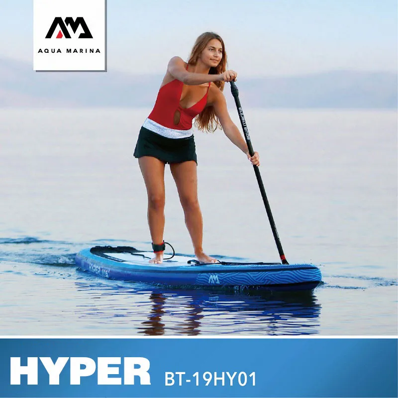 Аква Марина HYPER доска для серфинга стоячая надувная SUP весло 350*79*15 см|Серфинг| |