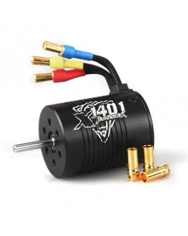 TS X1401 4 полюсный бесщеточный двигатель 3850KV/4150KV 1/14 1/10 RC обновленный OP монстр