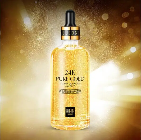 50ML 24 K золото против морщин антивозрастной жидкий экстракт для увлажняющего крема ВВ кожи - Цвет: 50ML