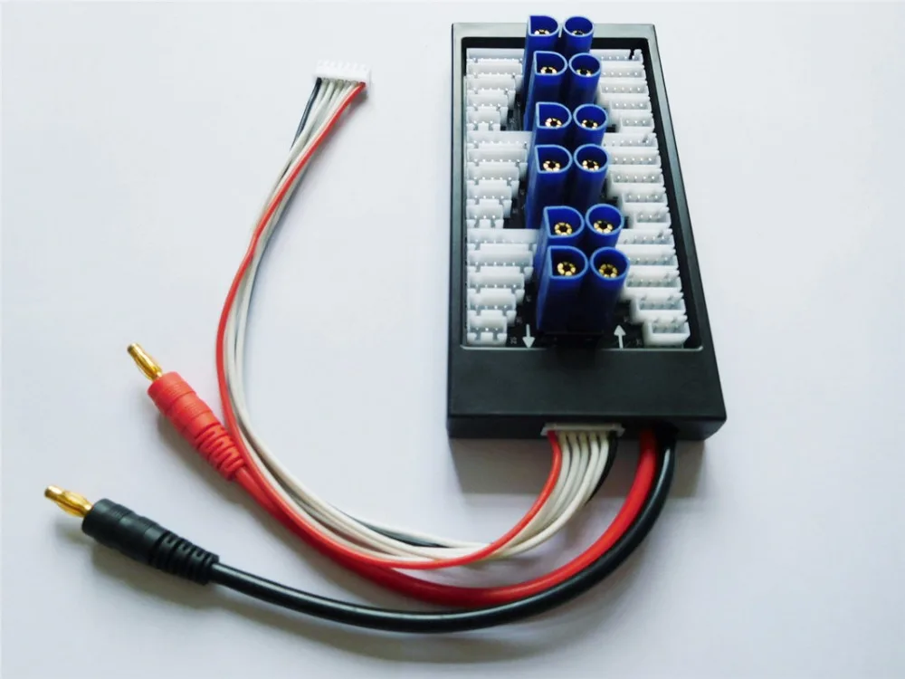 RC параллельная зарядка EC5 Соединительная балансировочная плата для Hobby JST XH 2 ~ 6S LiPo