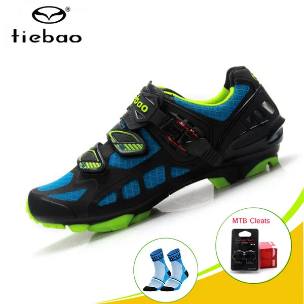 Cleats for 1502 B Tiebao Sapatilha Ciclismo Mtb велосипедная обувь для мужчин wo для мужчин SPD велосипедные педали дышащие самозакрывающиеся горные велосипедные триатлоновые кроссовки - Цвет: Cleats for 1502 B