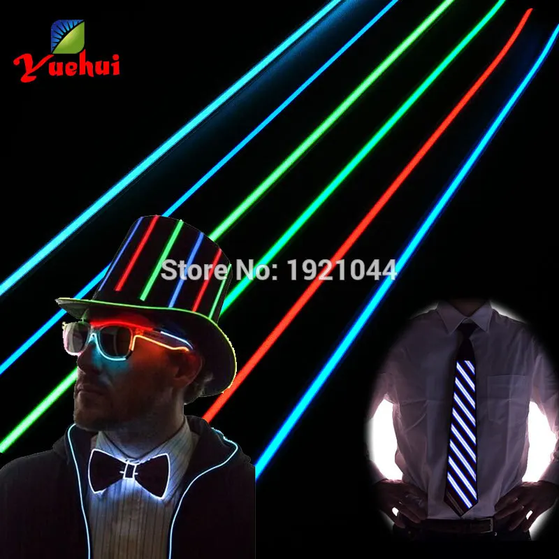 Электролюминесцентная лента активация звуком 8 цветов на выбор 1 4x100 см для