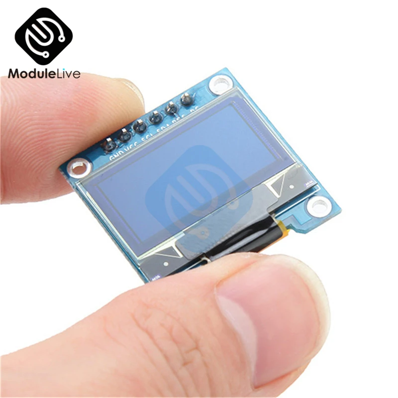 6 контактов 0 96 дюймов SPI I2C OLED цифровой SSD1306 дисплей 12864 интерфейс ЖК-дисплей модуль
