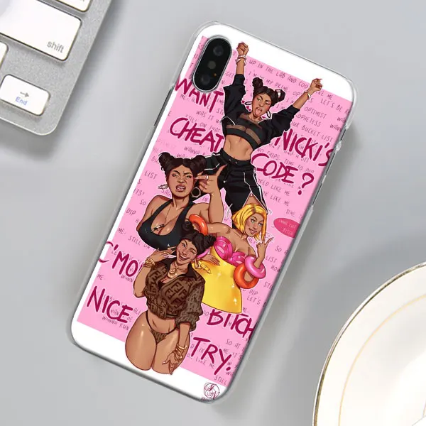 Nicki Minaj чехол для телефона для Apple iPhone X XR 7 8 Plus 6 6s Plus XS MAX 11 Pro Max SE чехол для телефона Coque - Цвет: 08