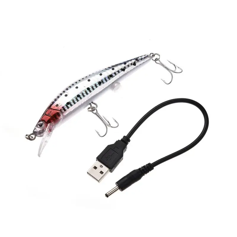 

Fishing Lure Electric Bait Artificial Bait with USB Charging Cable