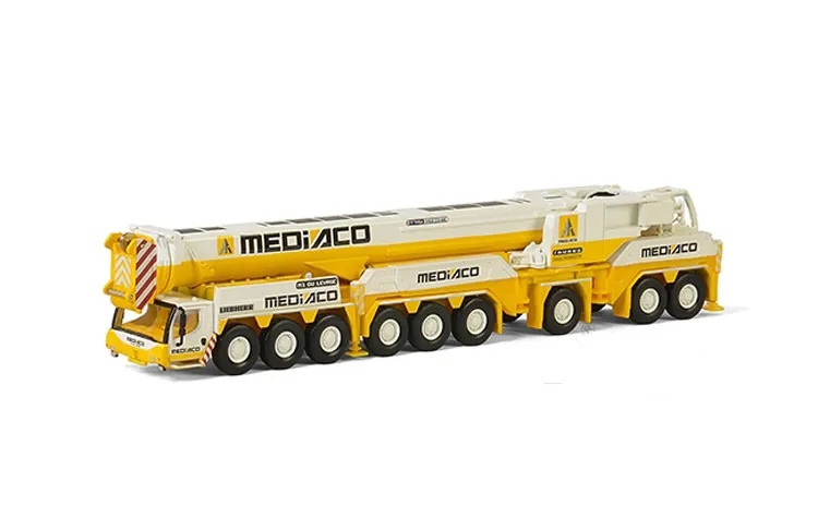 WSI 1:87 модель внедорожника либхера 71 2007 Инженерная техника Mediaco литые игрушки для