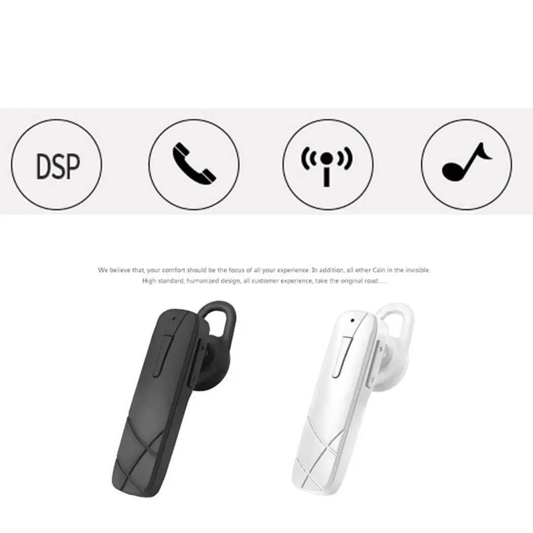 Беспроводная bluetooth-гарнитура шумоподавление стерео наушники в ухо долговечные