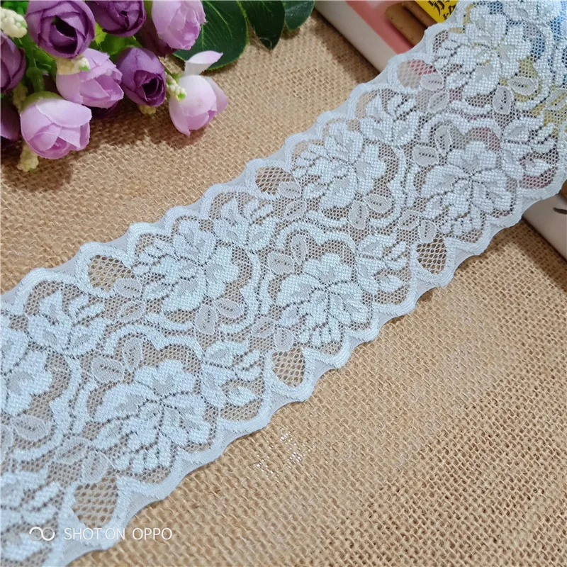 6-9cm S1960 2019 new product sells high-quality black elastic lace for sewing crafts decorative handmade accessories D | Дом и сад