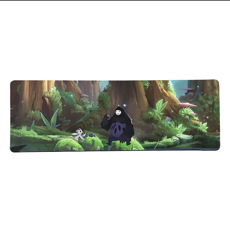 Lock Edge 30x80cm Maiya высокое качество Ori и слепой лес геймер игровые коврики коврик для мыши большой коврик для мыши клавиатуры коврик - Цвет: Lock Edge 30x80cm