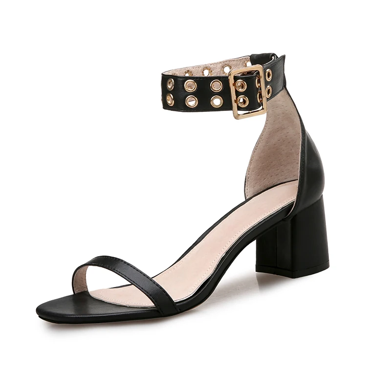 VICONE Women Summer Square Toe Dress Office Casual Sweet Fashion Heels V10162 | Обувь