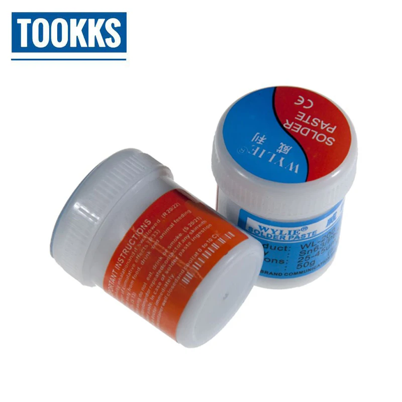 

WYLIE 50g Φ паяльная паста Sn63 Pb37 для пайки BGA