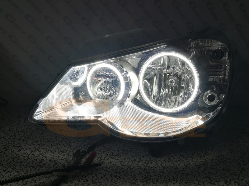 Для Chrysler Sebring 2007 2008 2009 2010 фары отличное Ультра яркое освещение smd комплект светодиодов «глаза ангела» DRL