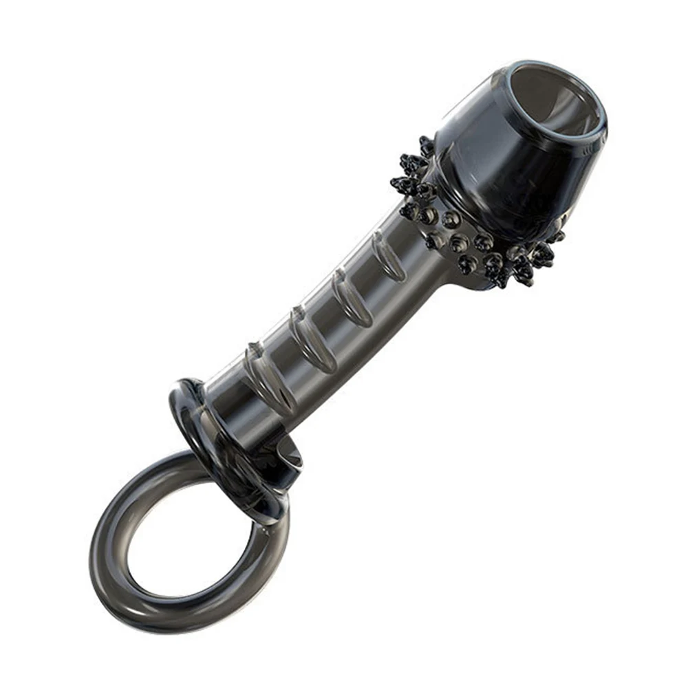 2019 новый стиль силиконовый Мужской пенис удлинитель фаллоимитатора рукав