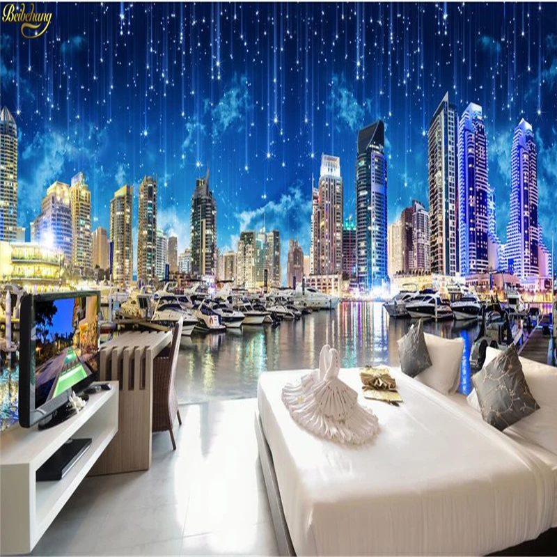 Обои на заказ фотообои роскошные HD Star City большая настенная бумага домашний декор