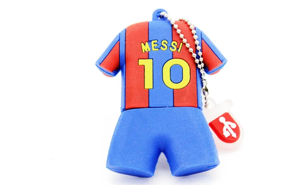 JASTER Messi трикотажная футболка Джерси usb флешка Флешка 4 ГБ 8 ГБ 16 ГБ 32 ГБ 64 ГБ спортивный диск памяти