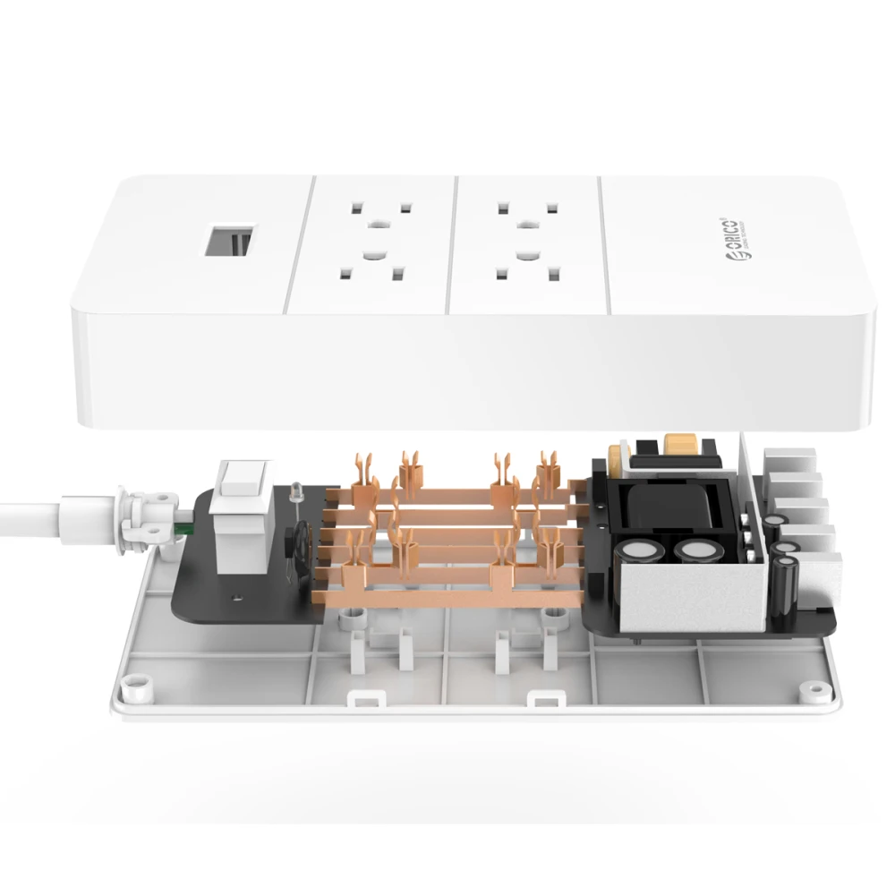 ORICO умная розетка Usb многофункциональная Домашняя электроника защита от