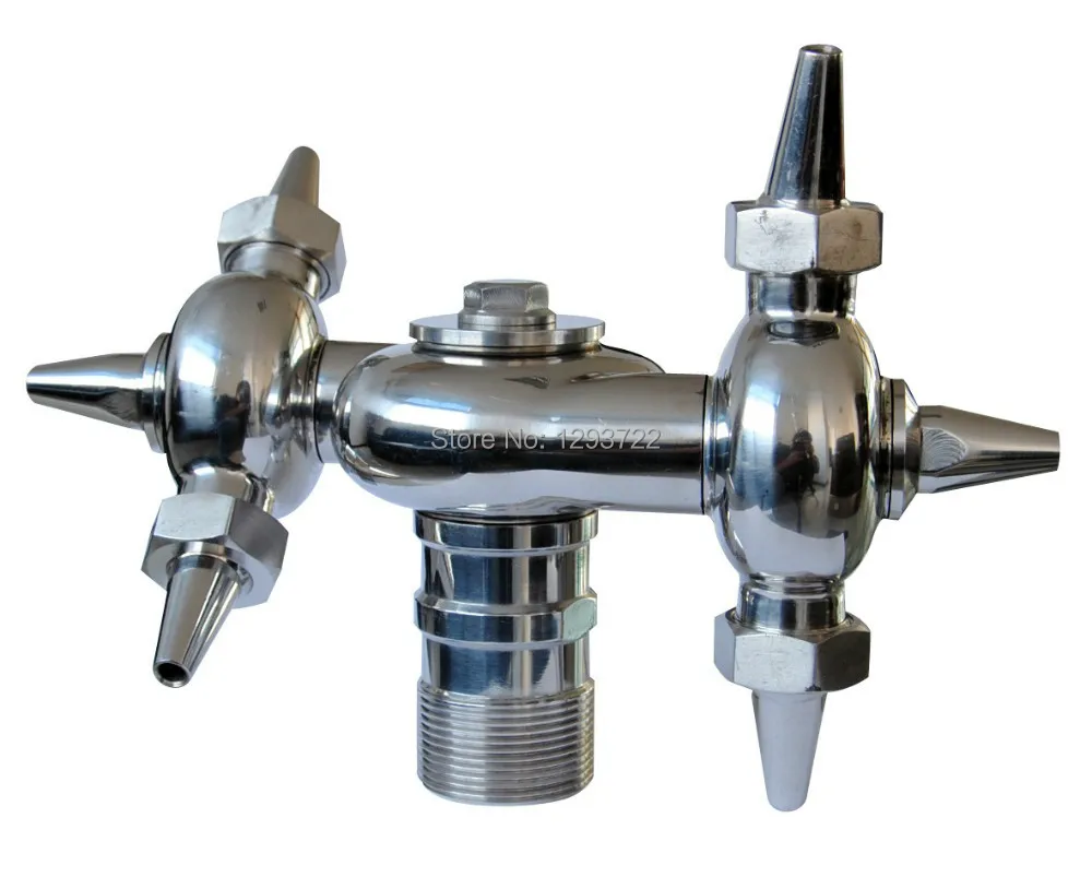 

2'' ss304 Threaded Rotary Cleaning Ball Sanitary Stainless Steel Pipe Fittings,T washers,