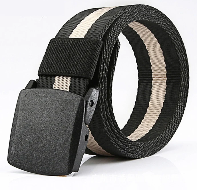 black stripe Medyla, хорошее качество, нейлоновые ремни для мужчин, ремень, повседневный стиль, мужской ремень, тактические ремни, Ceinture Homme, Прямая поставка - Цвет: black stripe