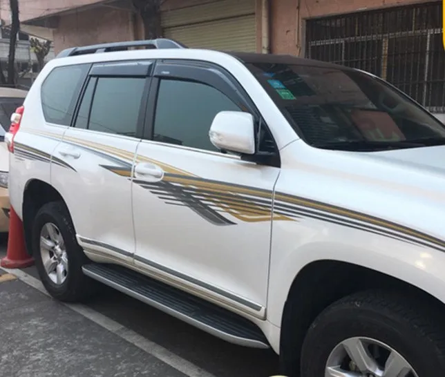 Стикер для кузова автомобиля наклейка декоративная пленка Toyota Land Cruiser Prado FJ150 LC150