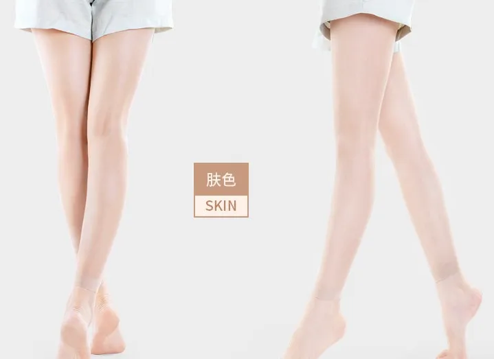 Шелковые чулки женские колготки с крючком ультратонкие шелковые носки тонкие