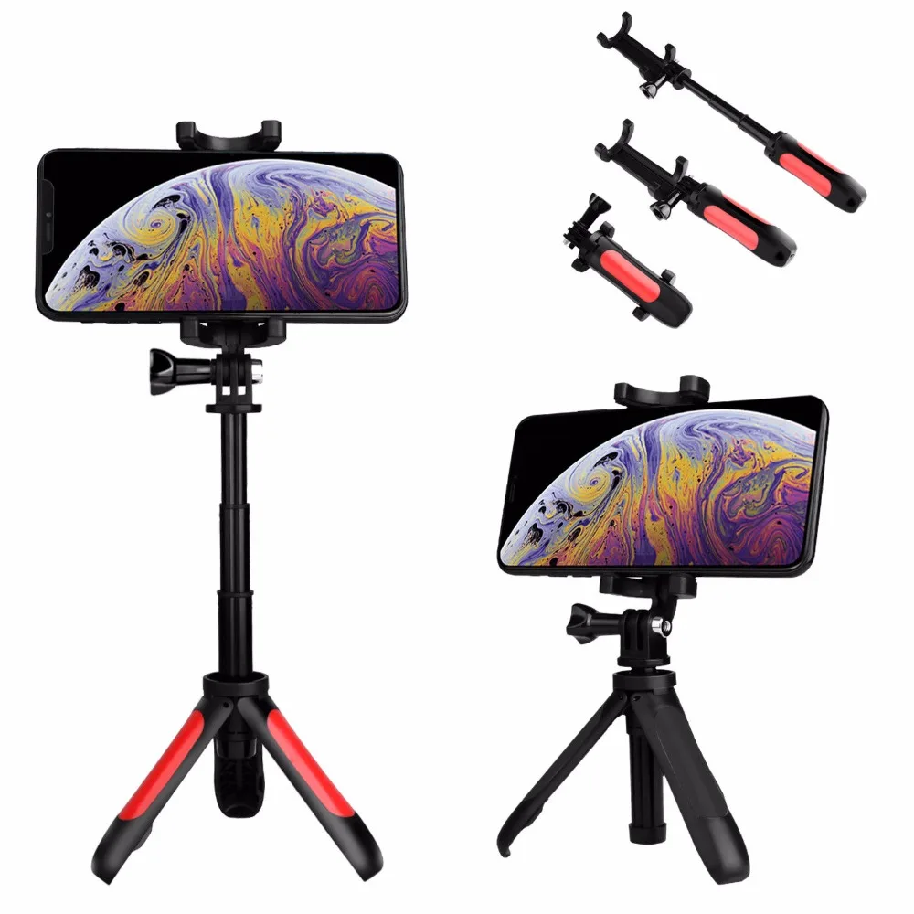 2019 Мини Портативный Складной Настольный Штатив селфи палка выдвижной для всех