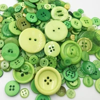 green mix size 50 gram diy making hand knitting dolls clothing buttons resin promotions mixed sewing scrapbook ph220
