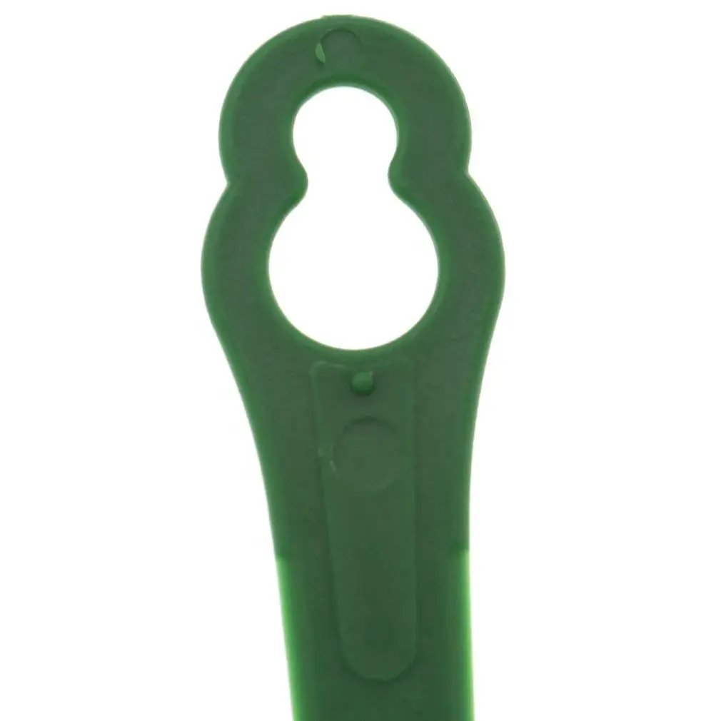 100 Plastic Lawnmower Strimmer Trimmer Blade Green For Bosch ART23 Accutrim power tool accessory | Инструменты