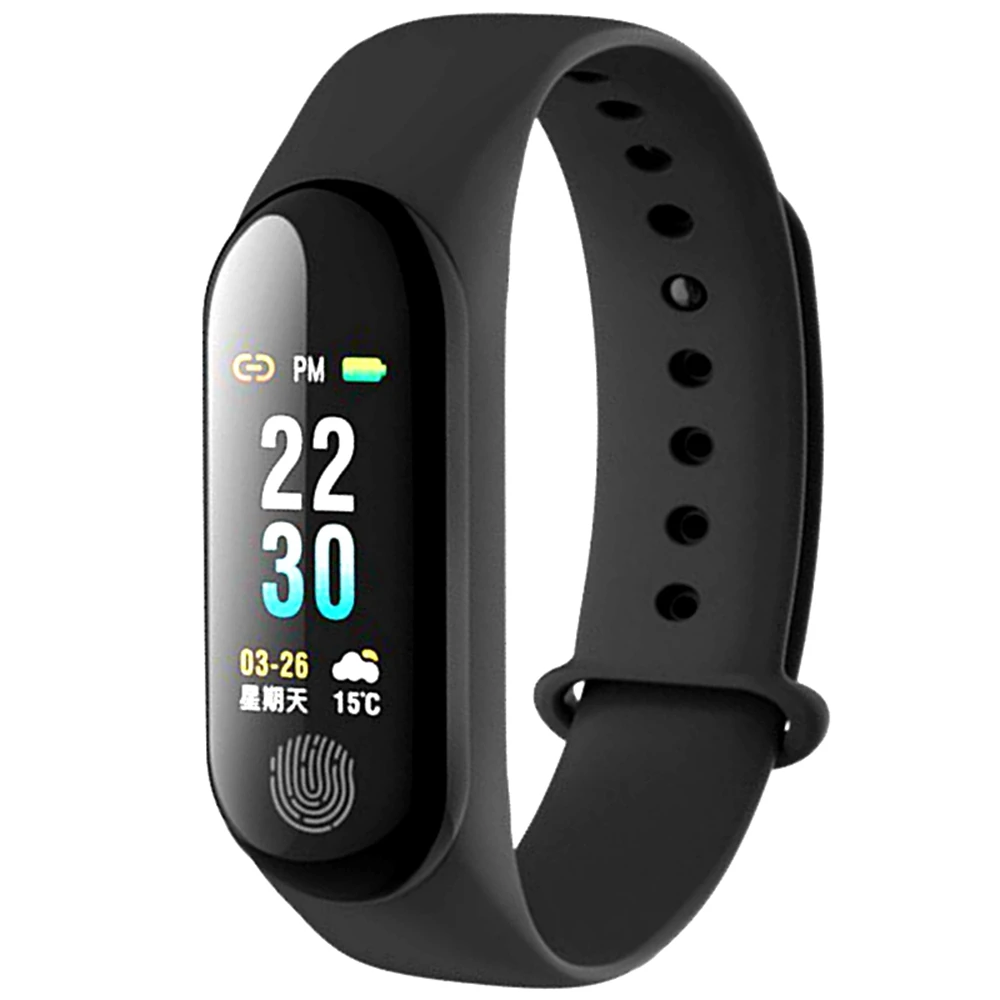 Смарт часы фитнес группа Bluetooth шагомер Cicret браслет трекер активности PK mi Band 3 2