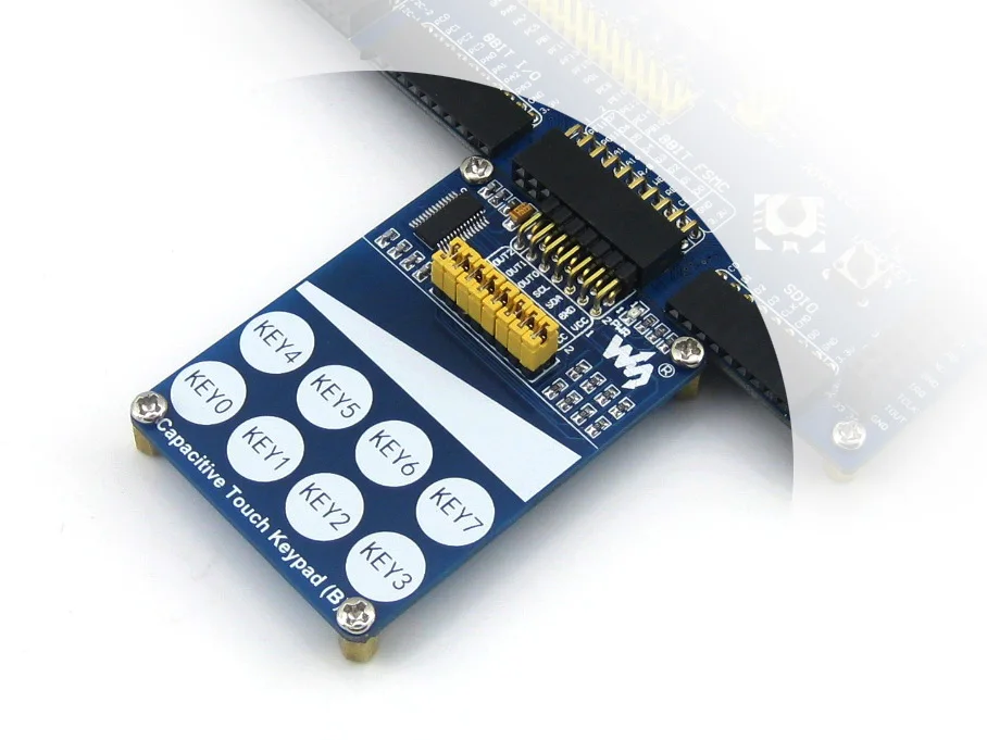 Емкостная сенсорная клавиатура (B) I2C или интерфейс ввода/вывода имеет TTP229-LSF на