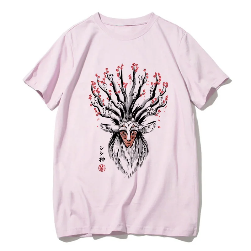 Totoro Shirt Women Men Studio Ghibli Miyazaki Hayao Anime Spirit Away T Shirt Men Women Japanese Anime Cartoon Clothes T-Shirt