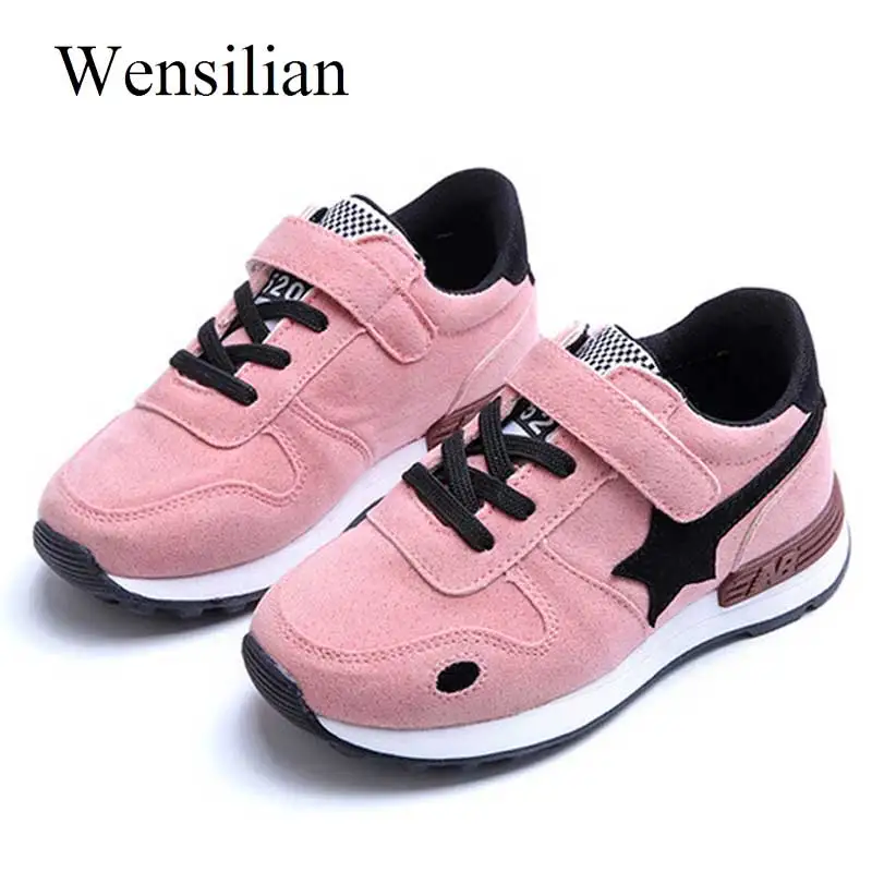 Модная детская обувь из флока светящиеся кроссовки повседневная для мальчиков и