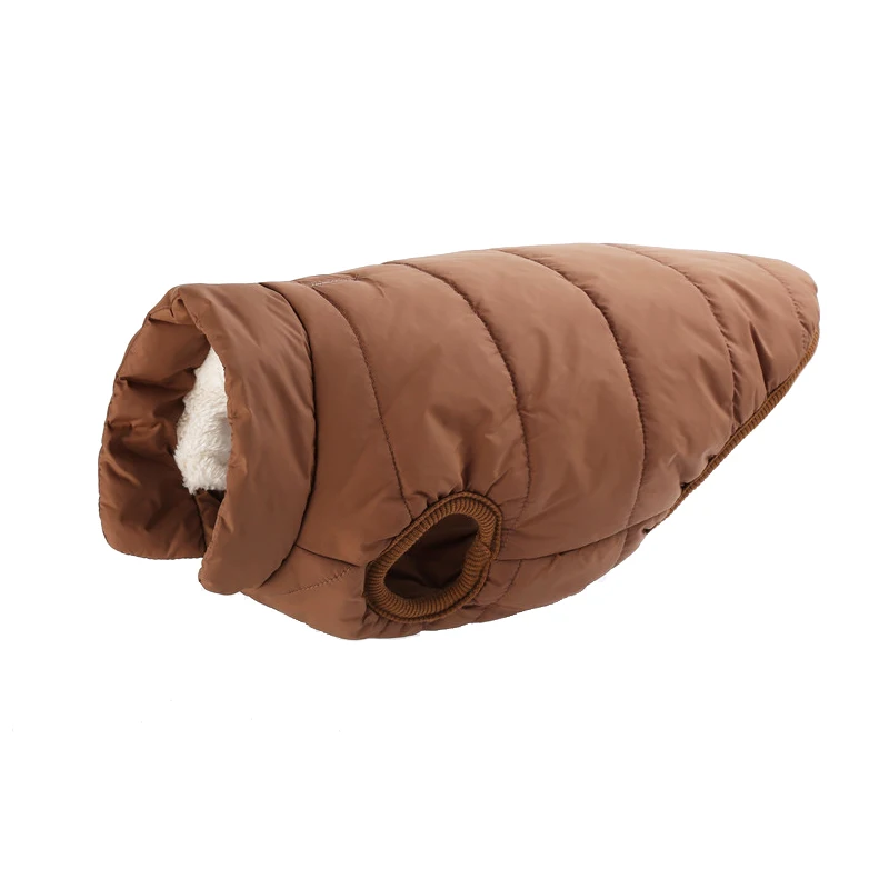 Теплая зимняя куртка для больших собак с флисовой подкладкой|dog clothes|pet dog clothesclothes