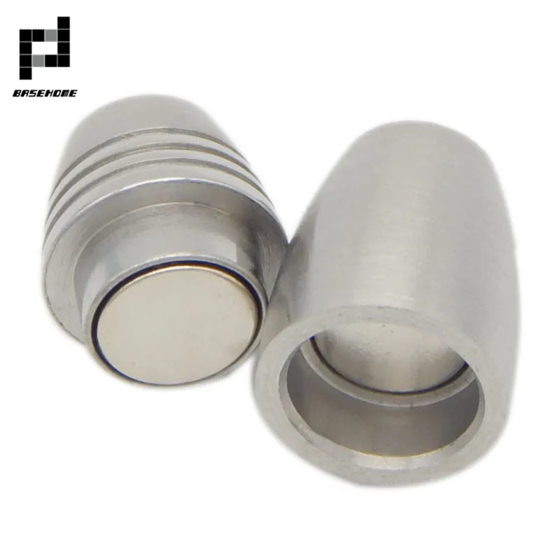 BASEHOME Магнитный фоторазъем из нержавеющей стали в форме пули подходит для 3/4/5/6/7/8