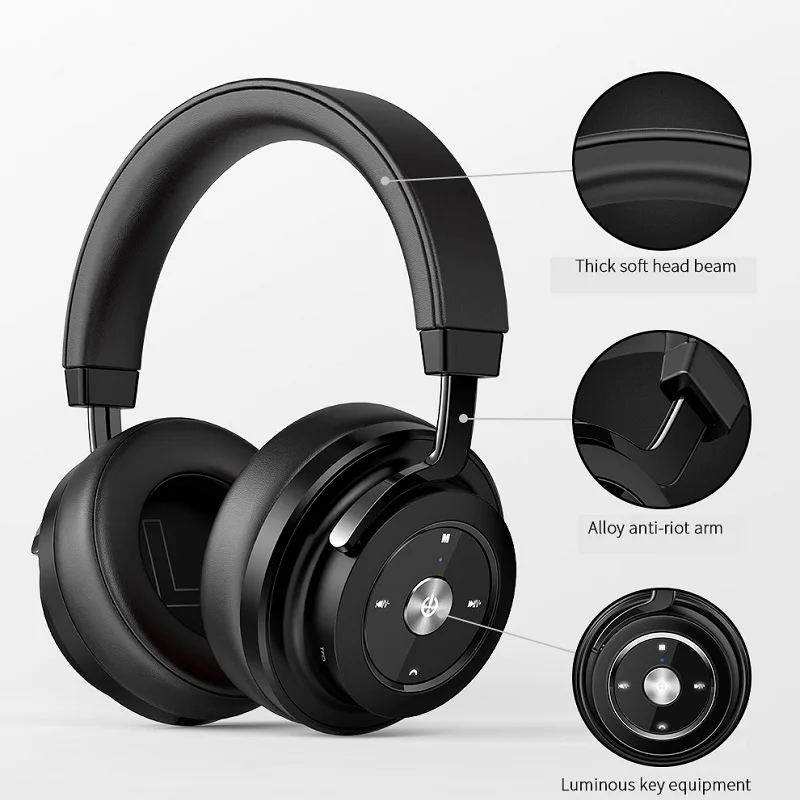Picun P20 беспроводные Bluetooth наушники стерео HiFi Музыкальная гарнитура супер бас геймер наушники с микрофоном Поддержка карты памяти