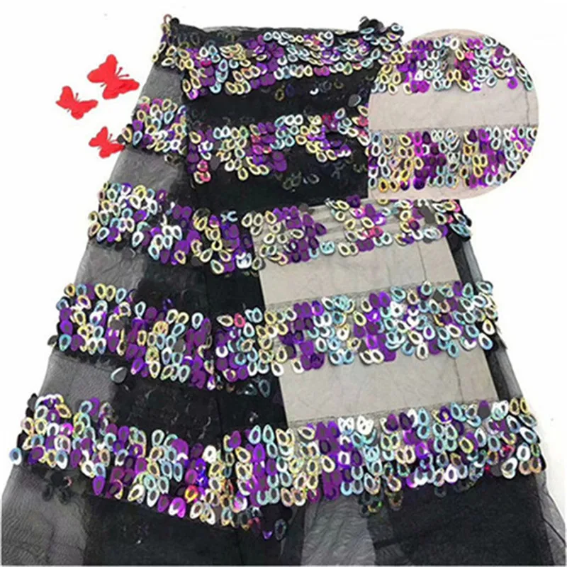 2019 последние французские нигерийские кружевные ткани высокого качества Тюль