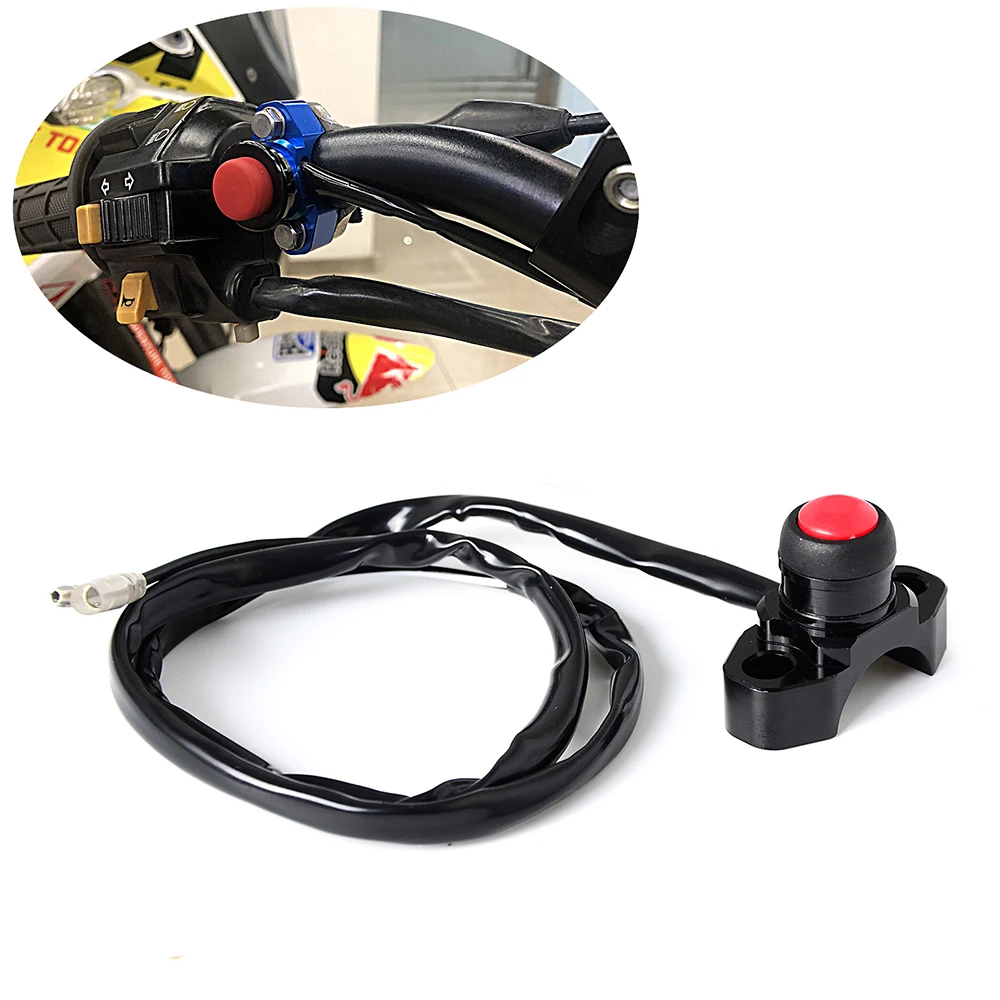 Кнопка переключения останова двигателя CNC для Suzuki RM60 65 85 125 250 RMZ250 RMZ450 DRZ400S DRZ400SM DR250R
