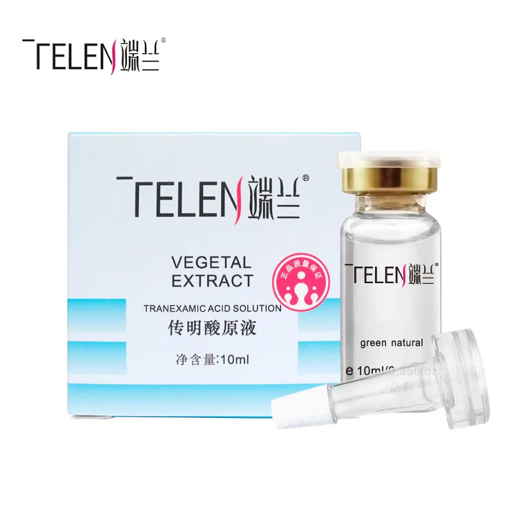 Telen ranexamic кислота Жидкость улучшить лечения пигментации кожи Уход за лицом